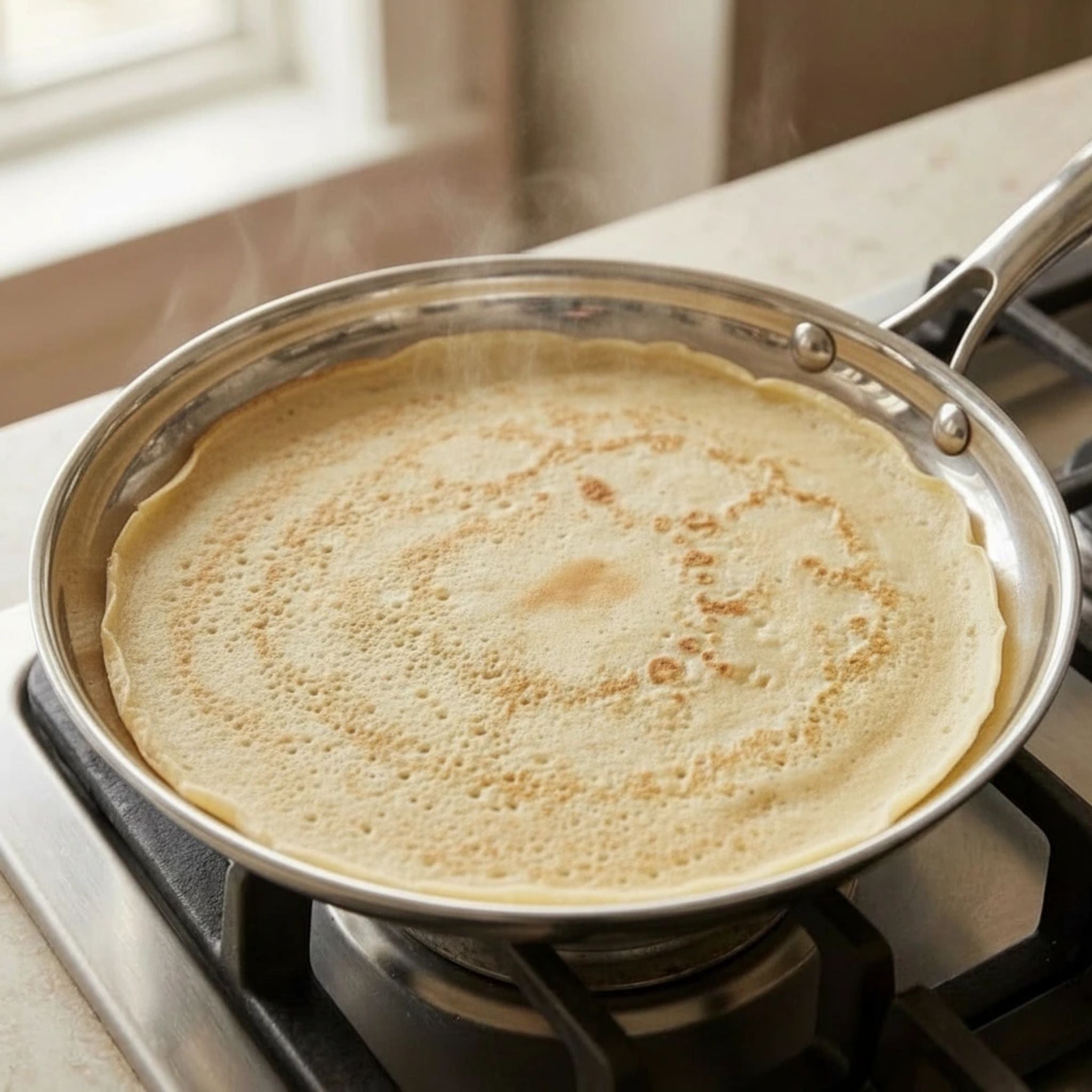Cooper Titanium Honey Crêpe Pan